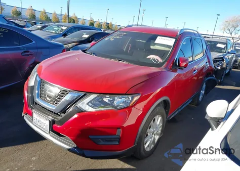2017 Nissan Rogue Sv из США, поврежденный, VIN JN8AT2MT8HW406617